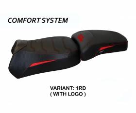 Seat saddle cover Maui Comfort System Red (RD) T.I. for YAMAHA SUPER TENERE 1200 2010 > 2020