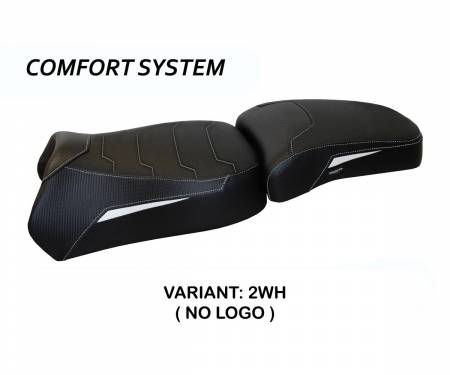 YST12MC-2WH-4 Seat saddle cover Maui Comfort System White (WH) T.I. for YAMAHA SUPER TENERE 1200 2010 > 2020