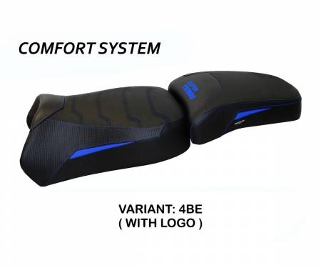 YST12MC-4BE-3 Seat saddle cover Maui Comfort System Blue (BE) T.I. for YAMAHA SUPER TENERE 1200 2010 > 2020