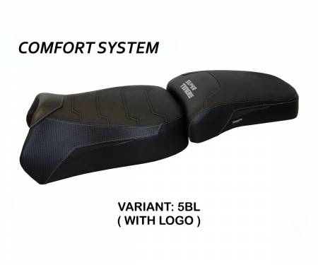 YST12MC-5BL-3 Seat saddle cover Maui Comfort System Black (BL) T.I. for YAMAHA SUPER TENERE 1200 2010 > 2020
