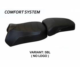 Seat saddle cover Maui Comfort System Black (BL) T.I. for YAMAHA SUPER TENERE 1200 2010 > 2020