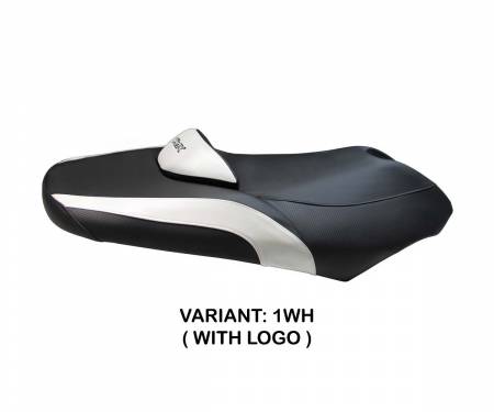 YT17A-1WH-2 Seat saddle cover Antonio White (WH) T.I. for YAMAHA T-MAX 2001 > 2007