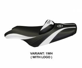 Seat saddle cover Mpss White (WH) T.I. for YAMAHA T-MAX 500 2008 > 2016