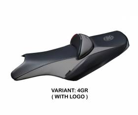 Seat saddle cover Rosario Gray (GR) T.I. for YAMAHA T-MAX 530 2008 > 2016