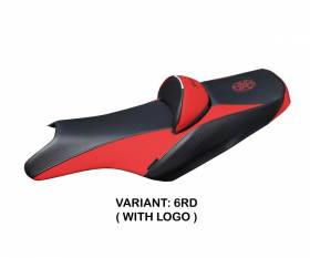 Seat saddle cover Rosario Red (RD) T.I. for YAMAHA T-MAX 500 2008 > 2016