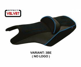 Housse de selle Aloi 1 Velvet Bleu (BE) T.I. pour YAMAHA T-MAX 530 2008 > 2016