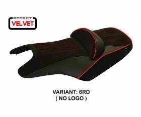Housse de selle Aloi 1 Velvet Rouge (RD) T.I. pour YAMAHA T-MAX 500 2008 > 2016