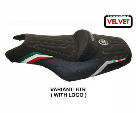 YT586I-6TR-1 Rivestimento sella I Love Italy Tricolore (TR) T.I. per YAMAHA T-MAX 530 2008 > 2016
