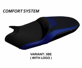 Housse de selle Milano 3 Comfort System Bleu (BE) T.I. pour YAMAHA T-MAX 530 2017 > 2020