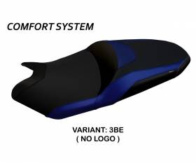 Seat saddle cover Milano 3 Comfort System Blue (BE) T.I. for YAMAHA T-MAX 530 2017 > 2020