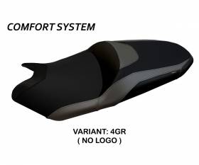 Seat saddle cover Milano 3 Comfort System Gray (GR) T.I. for YAMAHA T-MAX 530 2017 > 2020