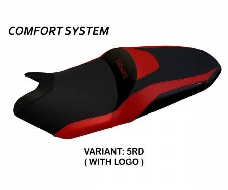 YT5M3C-5RD-2 Seat saddle cover Milano 3 Comfort System Red (RD) T.I. for YAMAHA T-MAX 530 2017 > 2020