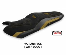 Funda Asiento Scrutari 2 Velvet Oro (GL) T.I. para YAMAHA T-MAX 530 2017 > 2020