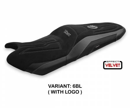 YT5S2-6BL-1 Seat saddle cover Scrutari 2 Velvet Black (BL) T.I. for YAMAHA T-MAX 530 2017 > 2020