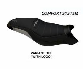 Seat saddle cover Kindia Comfort System Silver (SL) T.I. for YAMAHA TRACER 700 2020 > 2022