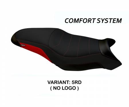 YT720K-5RD-4 Seat saddle cover Kindia Comfort System Red (RD) T.I. for YAMAHA TRACER 700 2020 > 2022