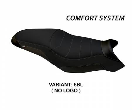 YT720K-6BL-4 Seat saddle cover Kindia Comfort System Black (BL) T.I. for YAMAHA TRACER 700 2020 > 2022