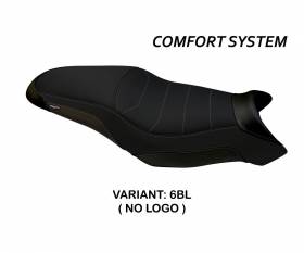 Seat saddle cover Darwin 2 Comfort System Black (BL) T.I. for YAMAHA TRACER 700 2016 > 2020