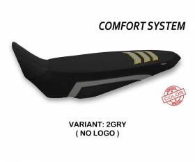 Seat saddle cover Liddel Ultragrip Comfort System Gray - Yellow (GRY) T.I. for YAMAHA TENERE 700 (sella intera unica) 2019 > 2022