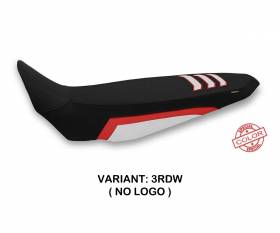 Seat saddle cover Toab Ultragrip Red - White (RDW) T.I. for YAMAHA TENERE 700 (sella intera unica) 2019 > 2022