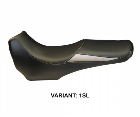 YT90VB-1SL-2 Seat saddle cover Verona Basic Silver (SL) T.I. for YAMAHA TDM 900 2002 > 2013
