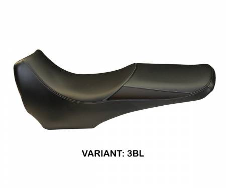 YT90VB-3BL-2 Seat saddle cover Verona Basic Black (BL) T.I. for YAMAHA TDM 900 2002 > 2013