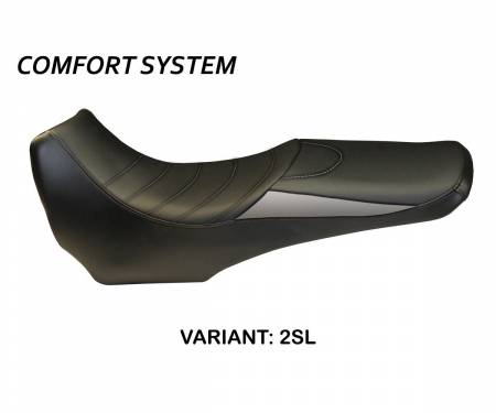 YT90VC-1SL-2 Seat saddle cover Verona Comfort System Silver (SL) T.I. for YAMAHA TDM 900 2002 > 2013