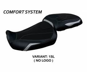 Housse de selle Gadir Comfort System Argent (SL) T.I. pour YAMAHA TRACER 9 GT 2021 > 2022
