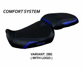 Housse de selle Gadir Comfort System Bleu (BE) T.I. pour YAMAHA TRACER 9 GT 2021 > 2022