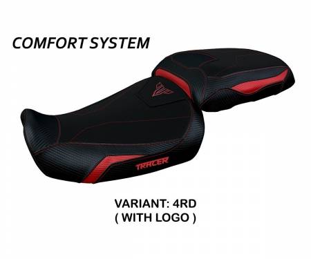 YT9GTGC-4RD-1 Seat saddle cover Gadir Comfort System Red (RD) T.I. for YAMAHA TRACER 9 GT 2021 > 2022