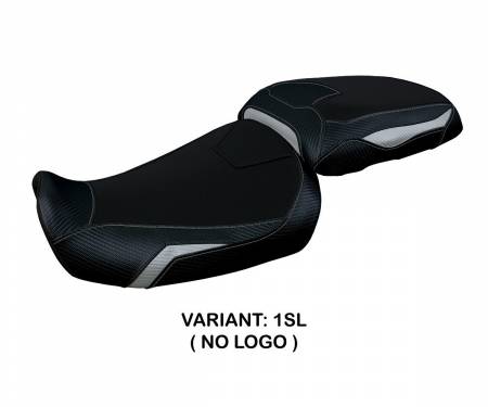 YT9GTG-1SL-2 Seat saddle cover Gadir Silver (SL) T.I. for YAMAHA TRACER 9 GT 2021 > 2022