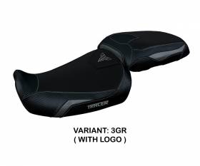 Seat saddle cover Gadir Gray (GR) T.I. for YAMAHA TRACER 9 GT 2021 > 2022