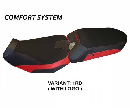 YTR8R2C-1RD-2 Seat saddle cover Rio 2 Comfort System Red (RD) T.I. for YAMAHA TRACER 900 2018 > 2020
