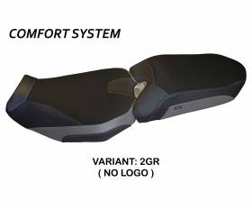 Seat saddle cover Rio 2 Comfort System Gray (GR) T.I. for YAMAHA TRACER 900 2018 > 2020