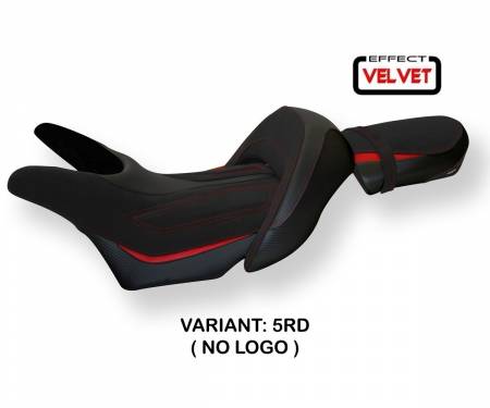 YVM17O-5RD-2 Seat saddle cover Odessa Velvet Red (RD) T.I. for YAMAHA V-MAX 1700 2008 > 2017