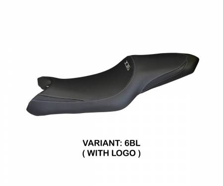 YXJR-6BL-1 Seat saddle cover Ragusa Black (BL) T.I. for YAMAHA XJ6 / XJ6 DIVERSION 2008 > 2015