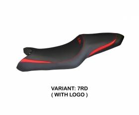 Seat saddle cover Ragusa Red (RD) T.I. for YAMAHA XJ6 / XJ6 DIVERSION 2008 > 2015