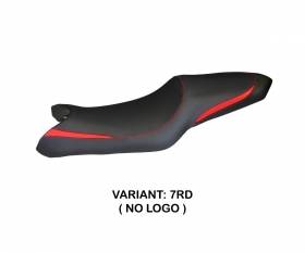 Seat saddle cover Ragusa Red (RD) T.I. for YAMAHA XJ6 / XJ6 DIVERSION 2008 > 2015