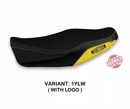 YXR7GS-1YLW-2 Seat saddle cover Gabin Special Color Giallo - White (YLW) T.I. for YAMAHA XSR 700 2016 > 2020