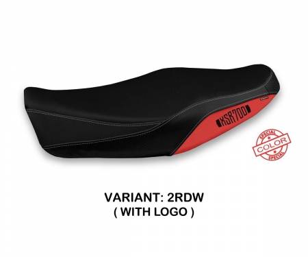 YXR7GS-2RDW-2 Seat saddle cover Gabin Special Color Red - White (RDW) T.I. for YAMAHA XSR 700 2016 > 2020