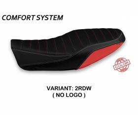 Sattelbezug Sitzbezug Dagda Special Color Comfort System Rot - Weiss (RDW) T.I. fur YAMAHA XSR 700 2016 > 2020