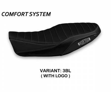 YXRTDS-3BL-2 Housse de selle Dagda Special Color Comfort System Noir (BL) T.I. pour YAMAHA XSR 700 2016 > 2020