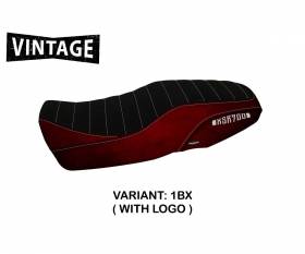 Seat saddle cover Portorico 1 Vintage Bordeaux (BX) T.I. for YAMAHA XSR 900 2016 > 2020