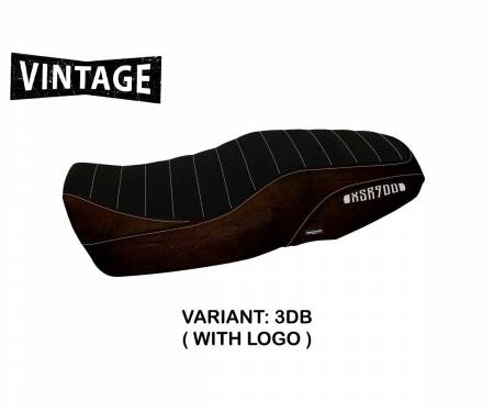 YXSR9P1V-3DB-1 Seat saddle cover Portorico 1 Vintage Brown (DB) T.I. for YAMAHA XSR 900 2016 > 2020