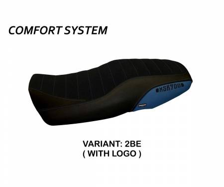 YXSR9P5C-2BE-1 Seat saddle cover Portorico 5 Comfort System Blue (BE) T.I. for YAMAHA XSR 900 2016 > 2020