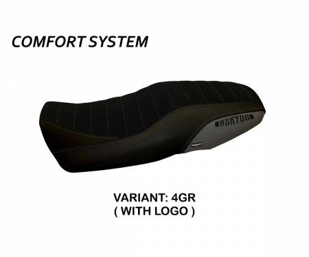 YXSR9P5C-4GR-1 Seat saddle cover Portorico 5 Comfort System Gray (GR) T.I. for YAMAHA XSR 900 2016 > 2020