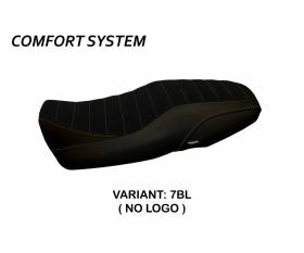 Housse de selle Portorico 5 Comfort System Noir (BL) T.I. pour YAMAHA XSR 900 2016 > 2020