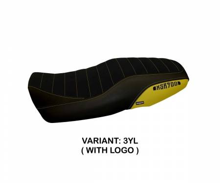 YXSR9P5-3YL-1 Seat saddle cover Portorico 5 Yellow (YL) T.I. for YAMAHA XSR 900 2016 > 2020