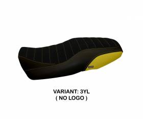 Seat saddle cover Portorico 5 Yellow (YL) T.I. for YAMAHA XSR 900 2016 > 2020