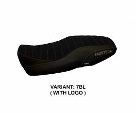 Seat saddle cover Portorico 5 Black (BL) T.I. for YAMAHA XSR 900 2016 > 2020